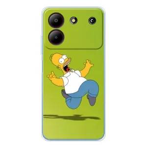 Чjхол з Сімпсонами для ZTE Blade A54 (VPrint) (Гомер Сімпсон)