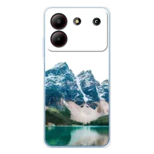 Силіконовий чохол з КАРТИНКАМИ літо для ZTE Blade A54 (AlphaPrint) (Гори)