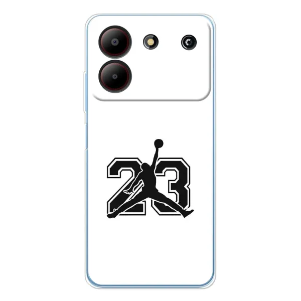 Чехол с принтом «Jordan 23» для ZTE Blade A54 Чехол с принтом «Jordan 23» для ZTE Blade A54
