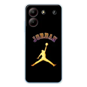 Чехлы для ZTE Blade A54 - с картинкой JORDAN (AlphaPrint) (Jordan Gold)
