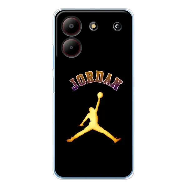 Чехол с принтом «Jordan Gold» для ZTE Blade A54 Чехол с принтом «Jordan Gold» для ZTE Blade A54