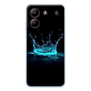 Чохол з Короною ZTE Блейд А54 - (AlphaPrint) (Крапля корони)
