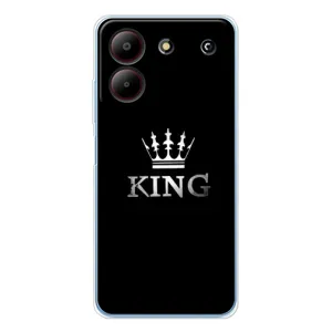 Чохол з Короною ZTE Блейд А54 - (AlphaPrint) (KING)