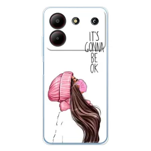 Чохол з друком для ZTE Blade A54 - (Мода) (AlphaPrint) (Коронавірус)