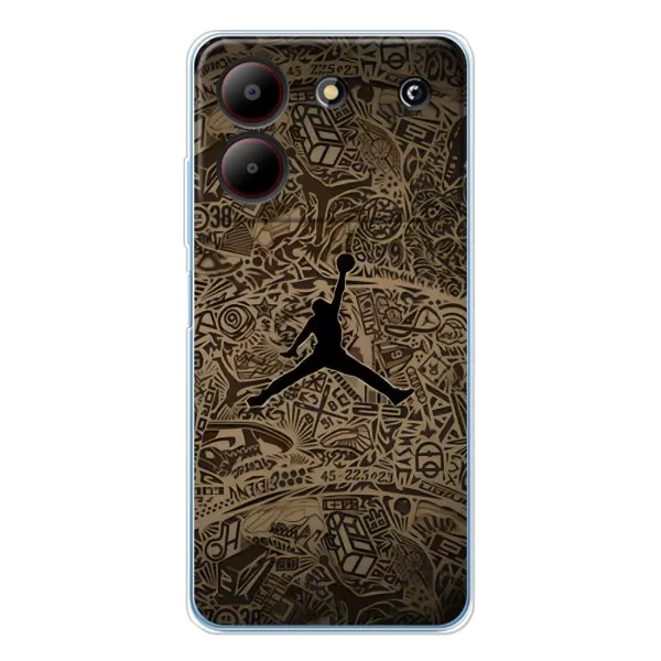Чехол с принтом «Logo Jordan» для ZTE Blade A54 Чехол с принтом «Logo Jordan» для ZTE Blade A54
