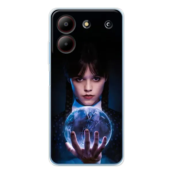 Чохол з принтом «Магічна сфера Венздей» для ZTE Blade A54