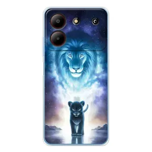 Чехол со Львом для ZTE Blade A54 (VPrint) (Маленький лев)
