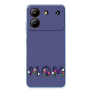 Чехлы для мамы на ZTE Blade A54 (Мама в цветах)