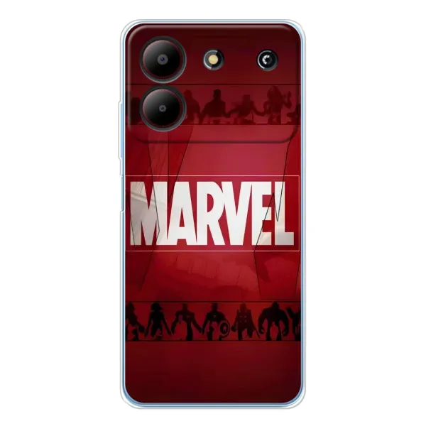 Чехол с принтом «MARVEL» для ZTE Blade A54 Чехол с принтом «MARVEL» для ZTE Blade A54