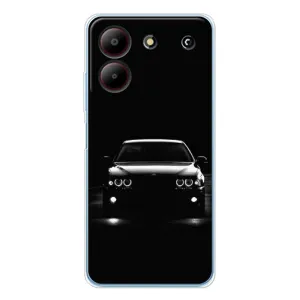 Чехол для ЗТЕ Блейд А54 - с принтом БМВ (AlphaPrint) (Машина BMW)