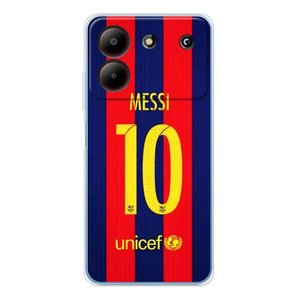 Чехол с принтом «Messi Barca 10» для ZTE Blade A54 Чехол с принтом «Messi Barca 10» для ZTE Blade A54