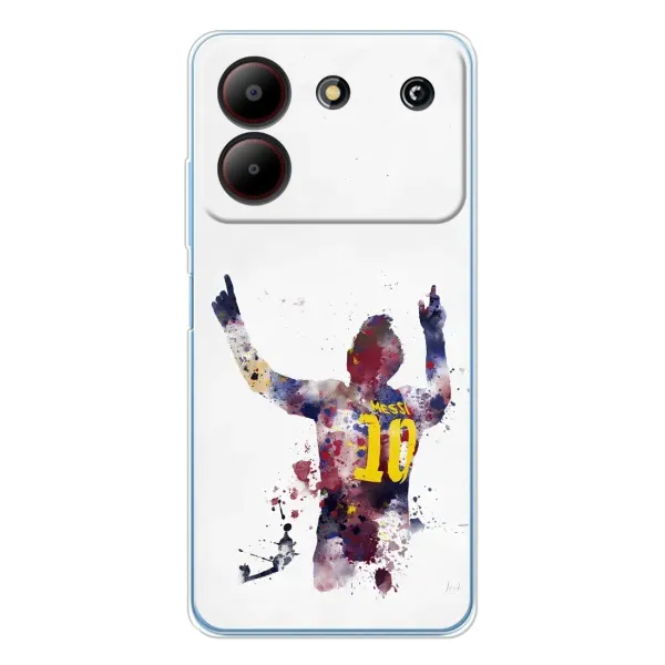 Чехол с принтом «Messi Barca» для ZTE Blade A54 Чехол с принтом «Messi Barca» для ZTE Blade A54