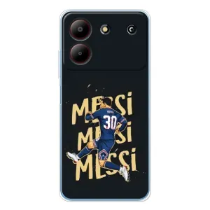Чехлы для ZTE Blade A54 (Leo чемпион) (AlphaPrint) (Messi ПСЖ)