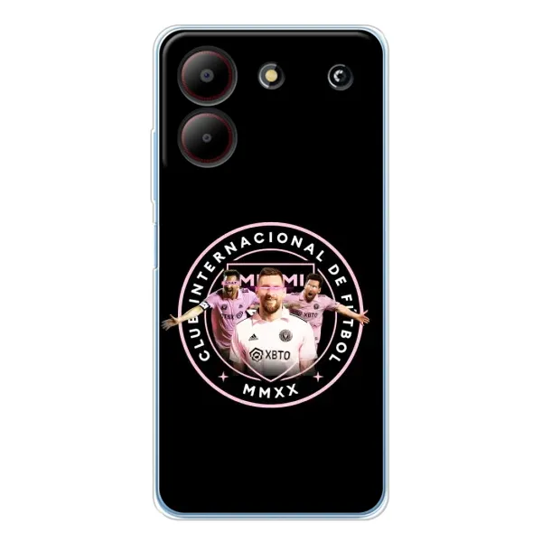 Чехол с принтом «Месси в лого» для ZTE Blade A54