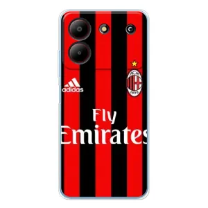 Чохли для ZTE Blade A54 (VPrint) - Футбольні клуби (Milan)