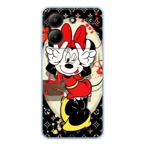 Чохол Disney Mouse ZTE Blade A54 (PREMIUMPrint) (Мінні peace)