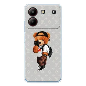 Бренднові Чохли для ZTE Blade A54 - (PREMIUMPrint) (Ведмедик Луі)
