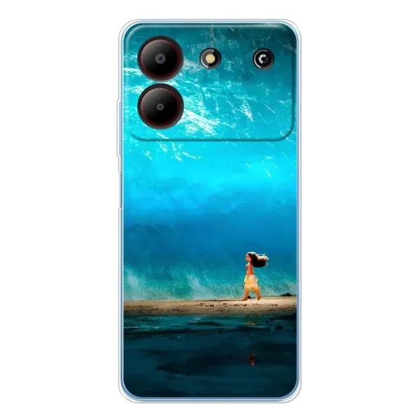 Чехол с принтом «Океан Моана» для ZTE Blade A54