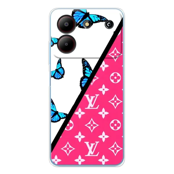 Чехол с принтом «Мода LV» для ZTE Blade A54