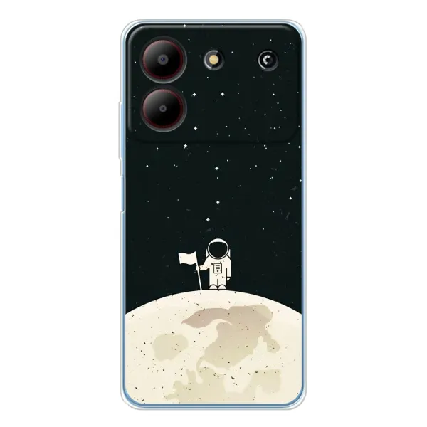 Чехол с принтом «На луне» для ZTE Blade A54