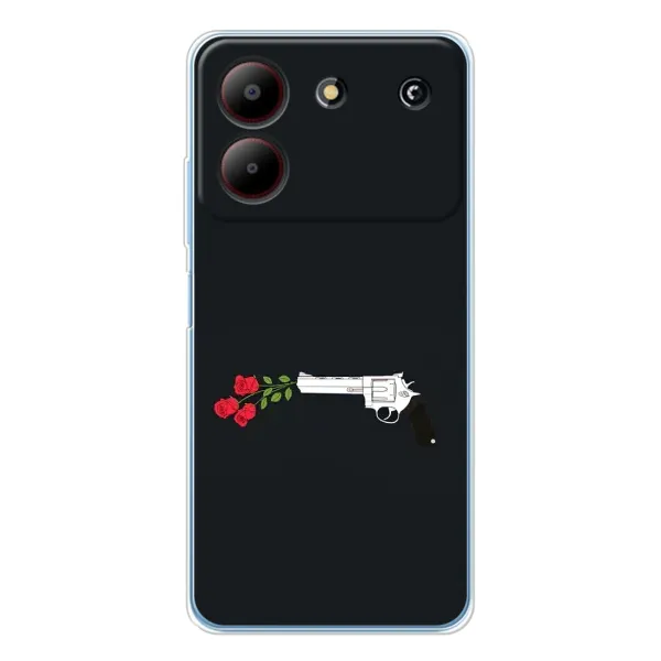 Чехол с принтом «Неожиданные цветы» для ZTE Blade A54 Чехол с принтом «Неожиданные цветы» для ZTE Blade A54
