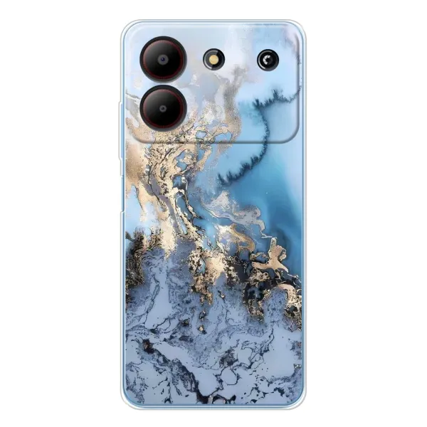Чохол з принтом «Ніжний мрамор» для ZTE Blade A54