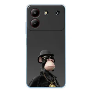 Чехлы с Обезьянами NFT для ZTE Blade A54 (AlphaPrint) (Обезьяна NFT)