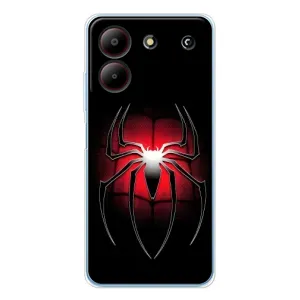 Чехол с человеком пауком для ZTE Blade A54 - (AlphaPrint)