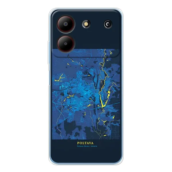 Чехол с принтом «Полтава» для ZTE Blade A54
