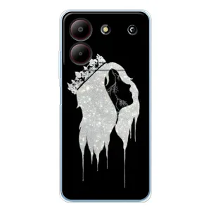 Чохол з Короною ZTE Блейд А54 - (AlphaPrint) (Принцеса)