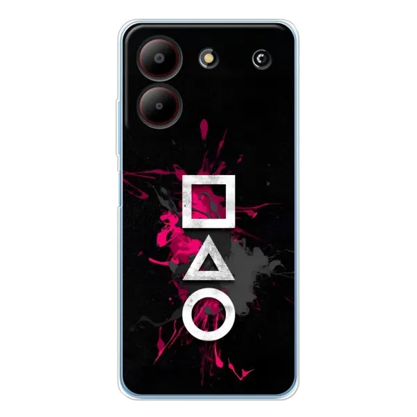 Чохол з принтом «Символи Гра кальмара» для ZTE Blade A54 Чохол з принтом «Символи Гра кальмара» для ZTE Blade A54