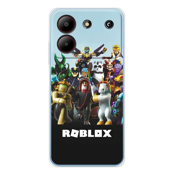 Чехол с принтом «ROBLEX» для ZTE Blade A54