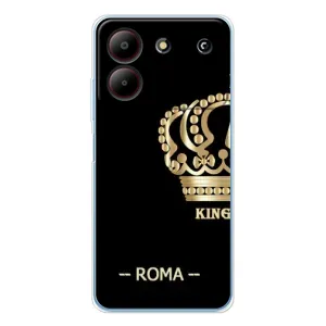 Чохли для ZTE Blade A54 (VPrint) - Футбольні клуби (Roma)