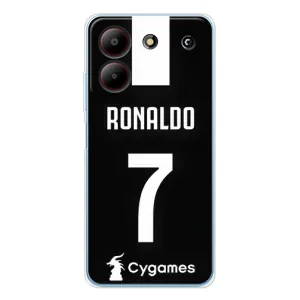Чехол Криштиану Роналду для ZTE Blade A54 (AlphaPrint) (RONALDO 7)