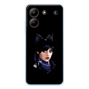 Чохли Венсдей на ZTE Blade A54 Уенсдей (AlphaPrint)