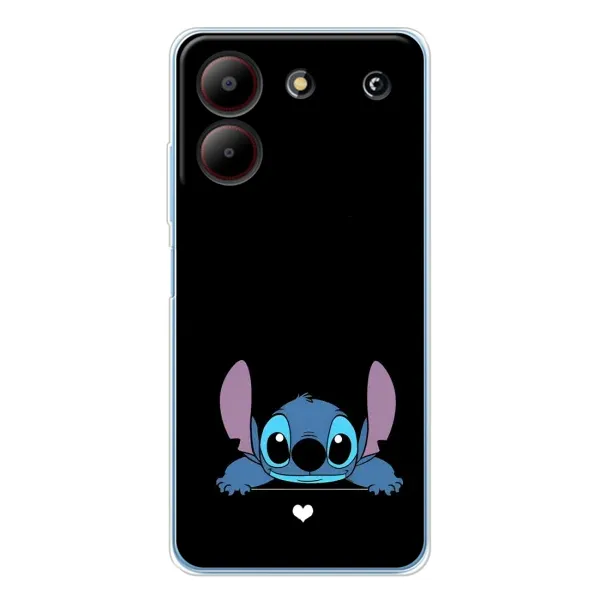 Чехол с принтом «Стич на черном» для ZTE Blade A54 Чехол с принтом «Стич на черном» для ZTE Blade A54