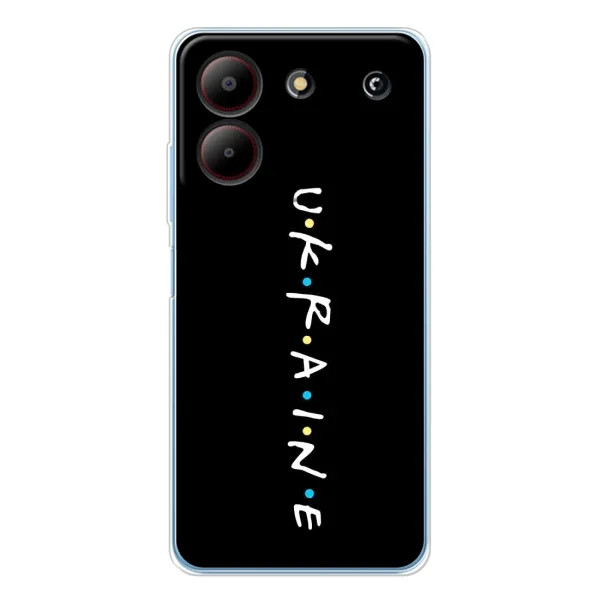 Чохол з принтом «UKRAINE» для ZTE Blade A54 Чохол з принтом «UKRAINE» для ZTE Blade A54