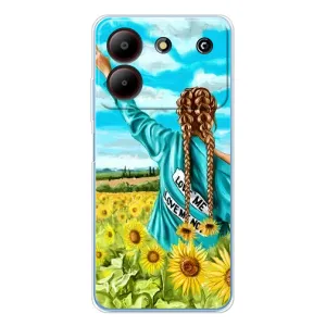 Чохол для Патріота України ZTE Blade A54 - (AlphaPrint) (Україночка)