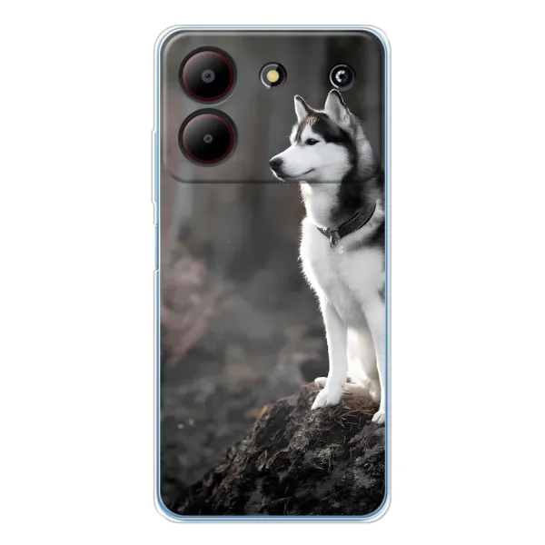 Чехол с принтом «Верный пес» для ZTE Blade A54 Чехол с принтом «Верный пес» для ZTE Blade A54