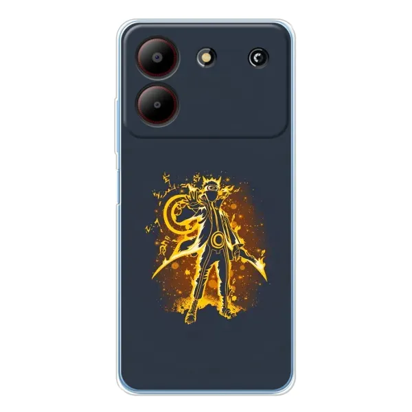 Чехол с принтом «золотой Наруто» для ZTE Blade A54