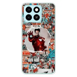Чохли з героями Марвел ZTE Blade A55 (VPrint) (Айронмен)