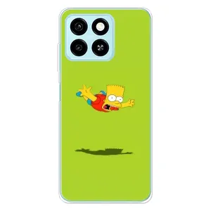 Чjхол з Сімпсонами для ZTE Blade A55 (VPrint) (Барт Сімпсон)