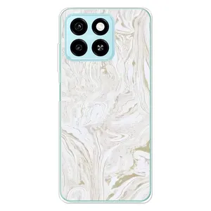 Мраморний чехол на ZTE Blade A55 (VPrint) (Білий мрамор)