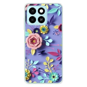 Чехлы с Цветами для ZTE Blade A55 (VPrint) (Цветочный дизайн)