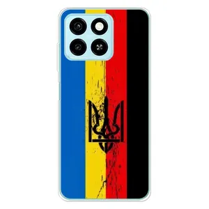 Украинские Чехлы для ZTE Blade A55 с картинкой УПА (AlphaPrint) (Прапор УПА)