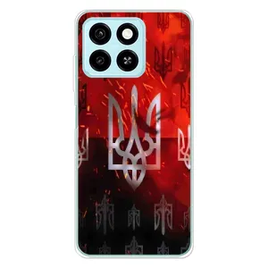 Украинские Чехлы для ZTE Blade A55 с картинкой УПА (AlphaPrint) (ГЕРБ УПА)