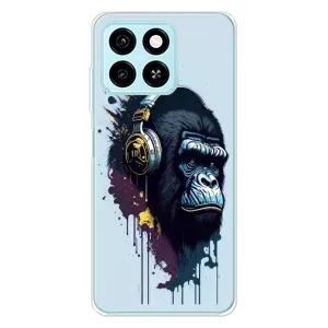 Чохол з Мавпами ZTE Blade A55 - (AlphaPrint) (Горила в навушниках)