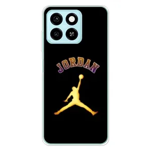 Чохли для ZTE Blade A55 - з картинкою JORDAN (AlphaPrint) (Jordan Gold)