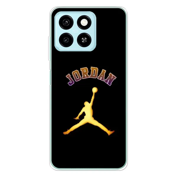 Чехол с принтом «Jordan Gold» для ZTE Blade A55