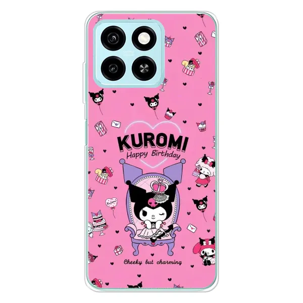 Чехол с принтом «KUROMI» для ZTE Blade A55